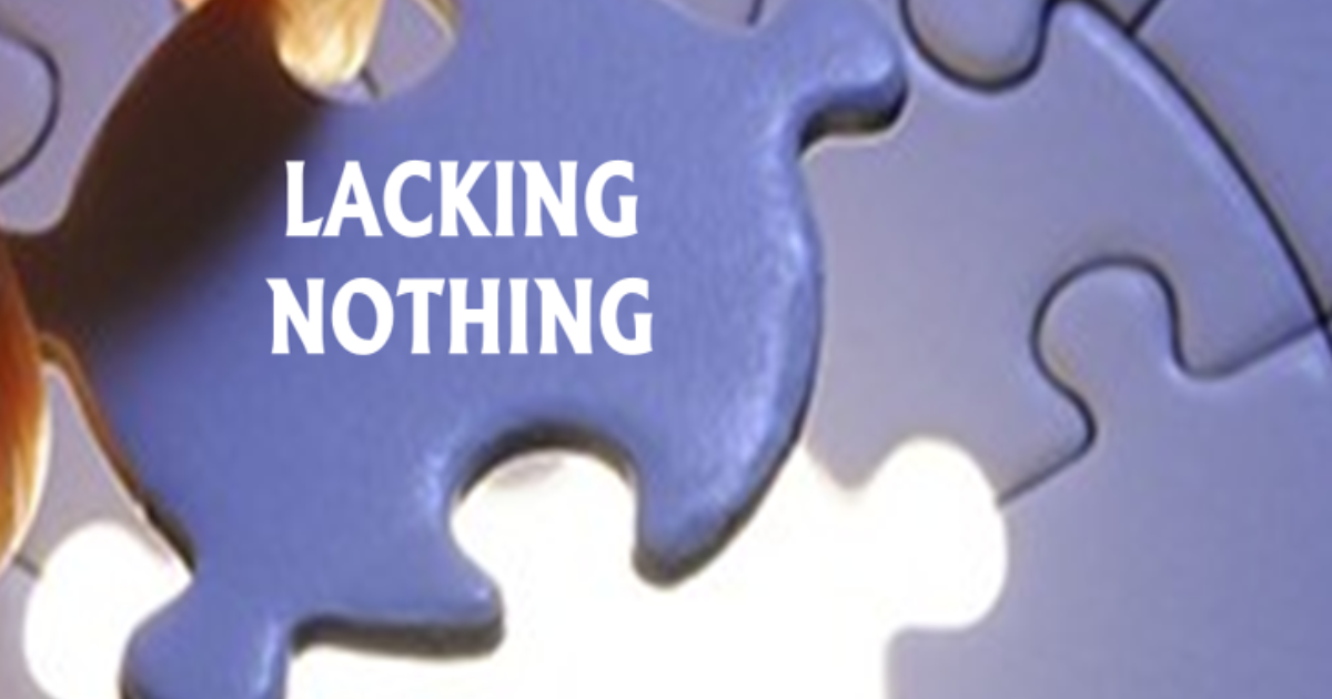 Partners In Hope | Lacking Nothing