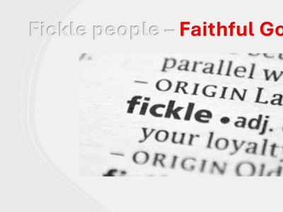 FICKLE