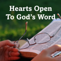 Hearts Open To Gods Word